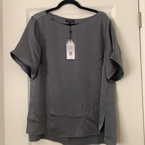 Universal Standard Tops - NWT Universal Standard Alice Satin Boatneck Top